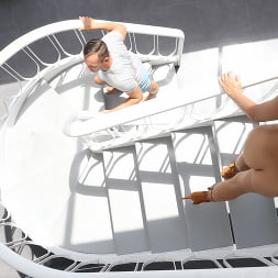Anal Play with Balcony Beauty